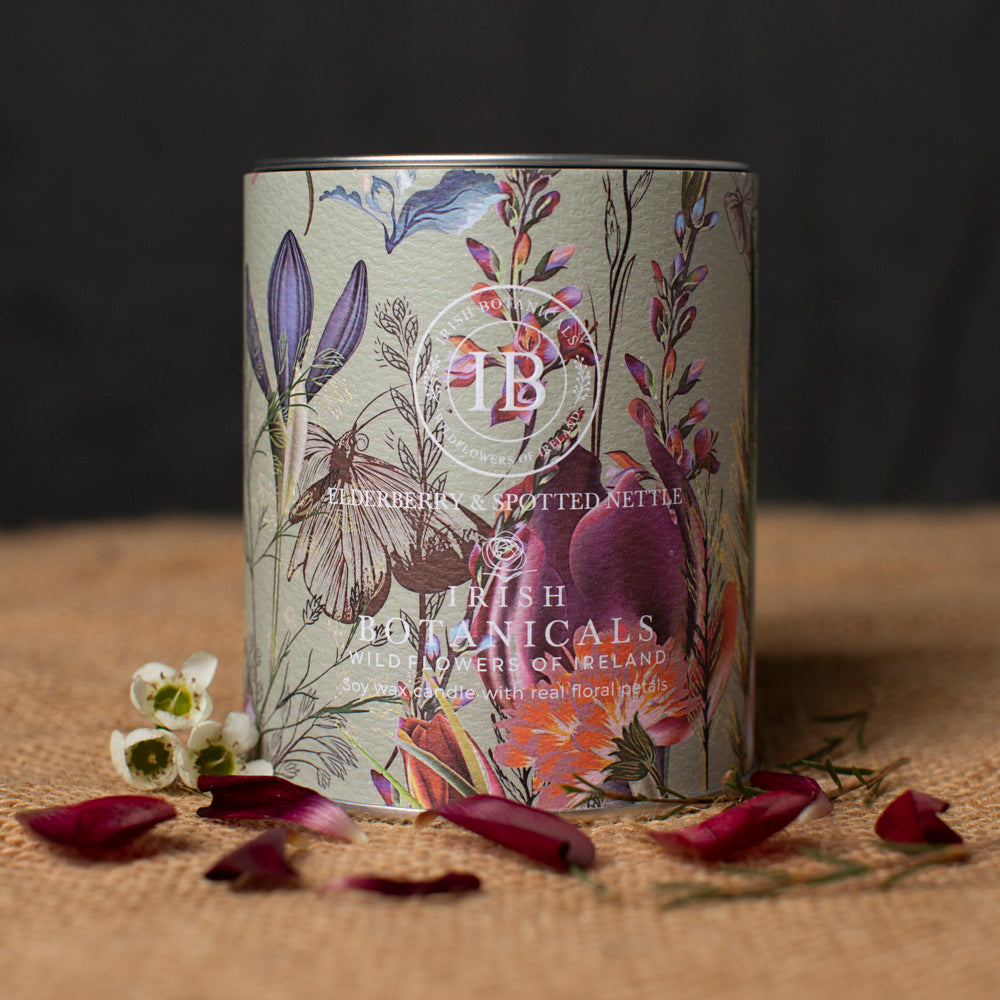 Irish Botanical Small Candle