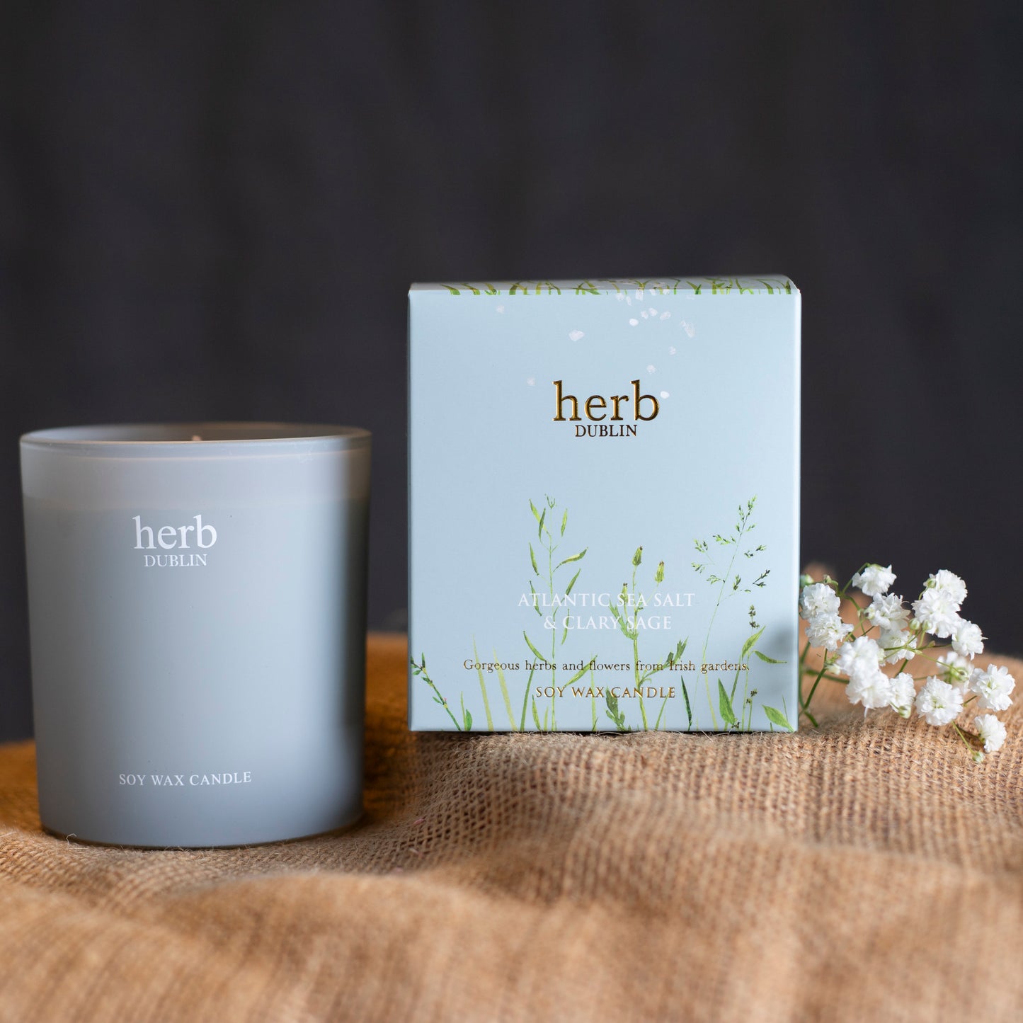 Herb Dublin boxed Candle