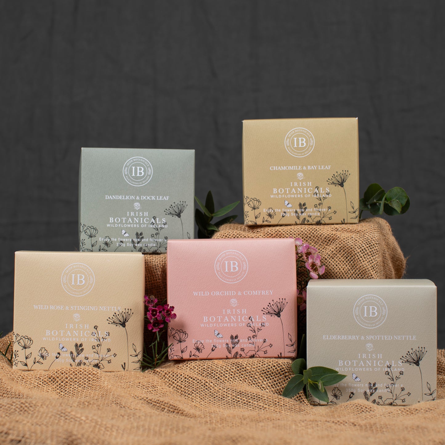 Irish Botanicals Large Candle