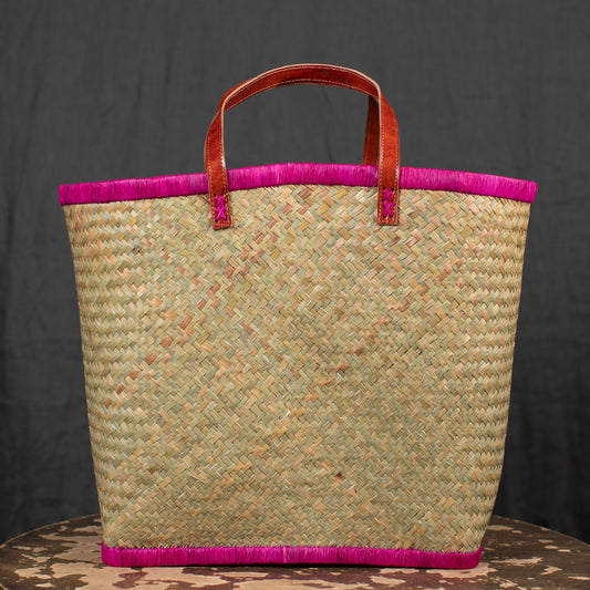 Large straw bag