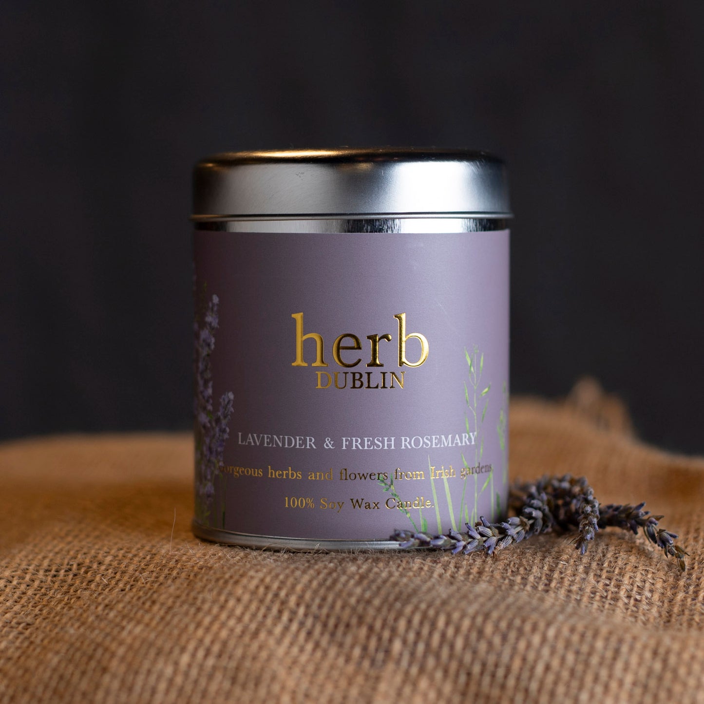 Herb Dublin Candles - Tin