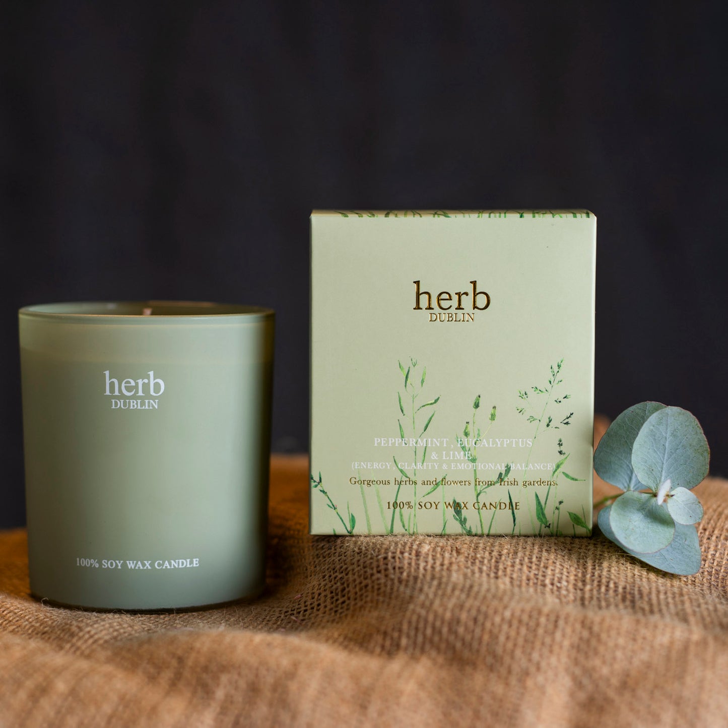 Herb Dublin boxed Candle