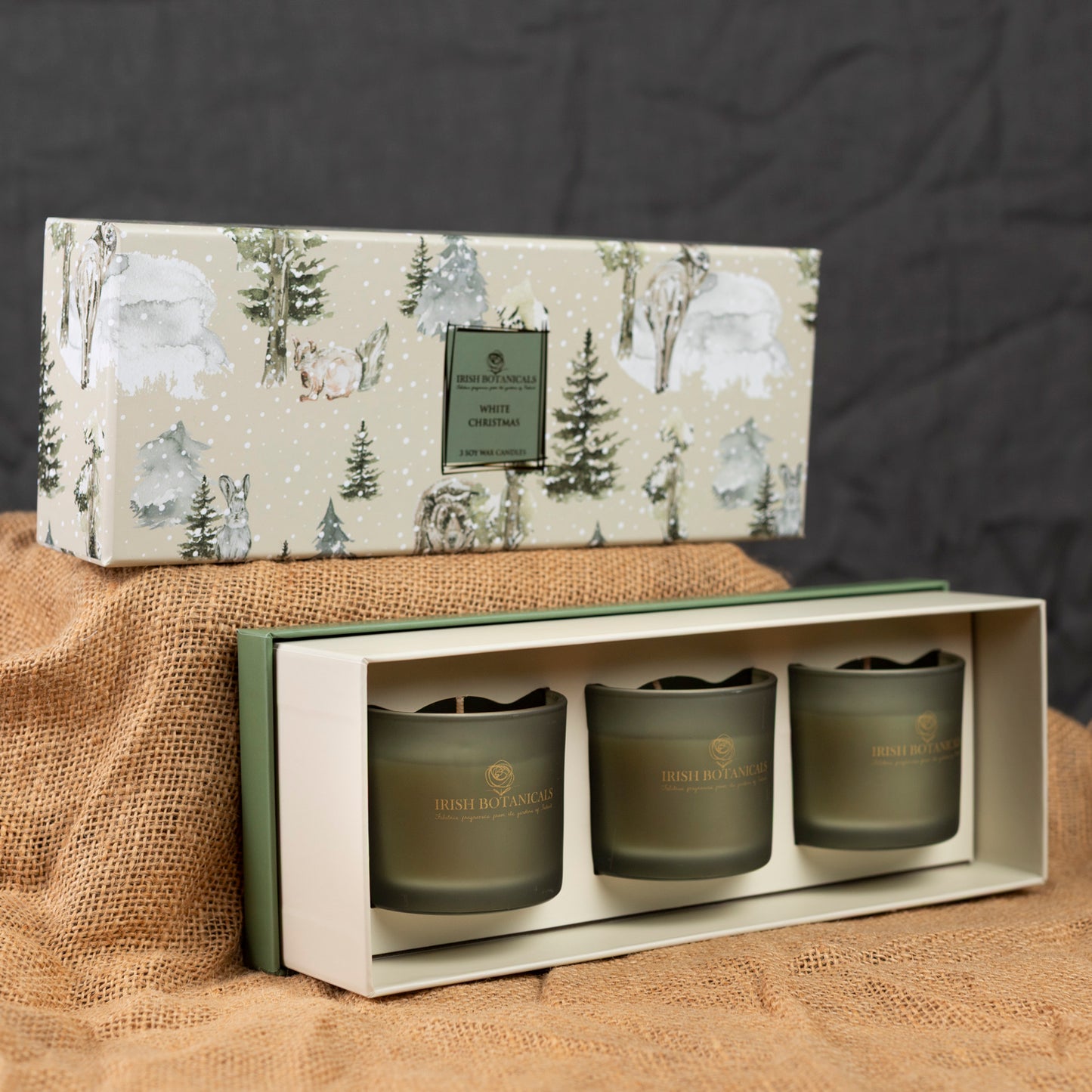 Irish Botanicals White Christmas candle