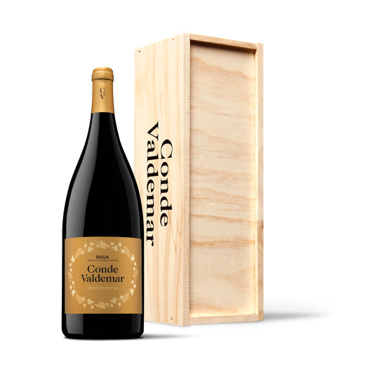 Conde Valdemar Crianza - Magnum wood